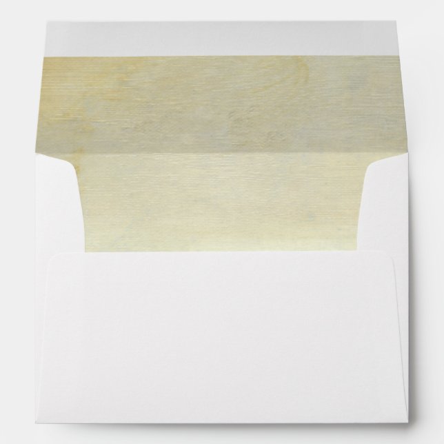 Enveloppe Balnéaire avec coucher de soleil Orange (Dos (Bas))