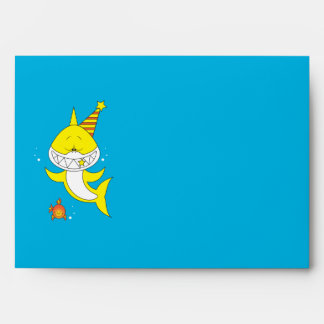 Enveloppe Bande dessinée mignonne de requin de bébé