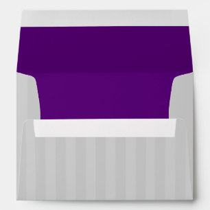 Enveloppe Bar Mitzvah Bal de football violet et noir
