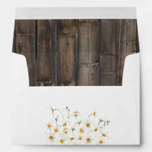 Enveloppe Barnwood et Mariage de marais