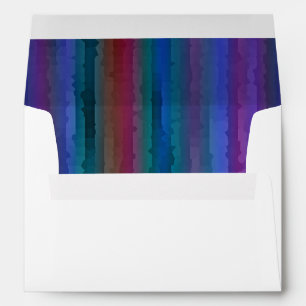 Enveloppe Barre Mitzvah Earth Tones Techno Streaks