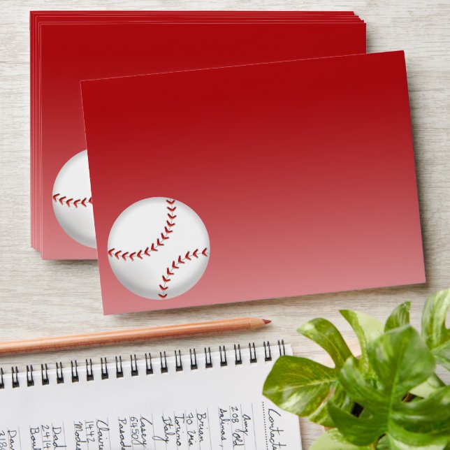 Enveloppe Baseball (Stacked)