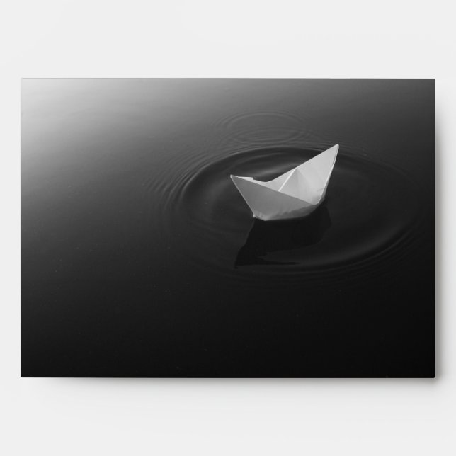 Enveloppe Bateau en papier Odyssey (Devant)