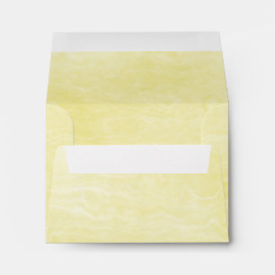 Enveloppe Belle conception de marbre jaune