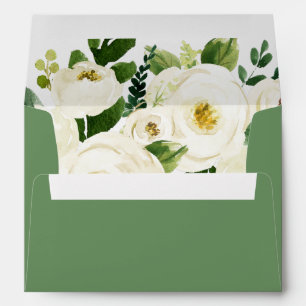 Enveloppe Belle Sud   Faire-part de mariage floral