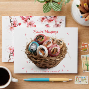 Enveloppe Bénédictions de Pâques J'Ai Découpé Des Photos