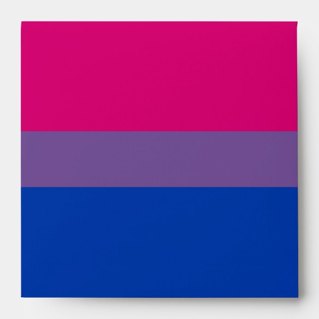 Enveloppe Bisexual pride (Devant)