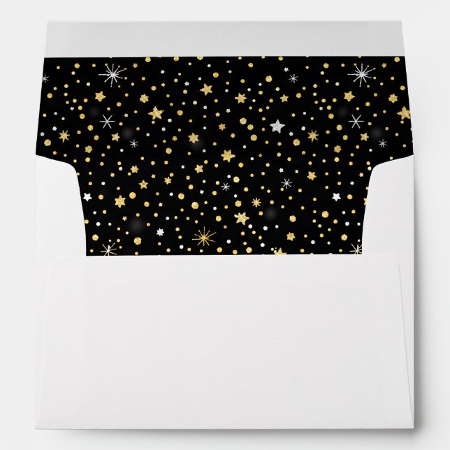 Enveloppe Bites & Bubbly New Years Eve (Dos (Bas))