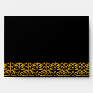 Enveloppe Black & Gold Edges