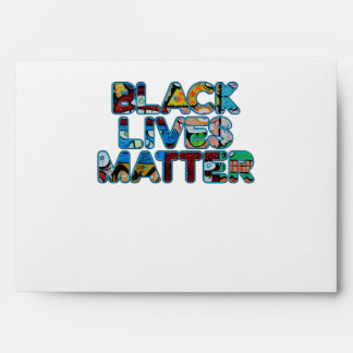 Enveloppe Black Lives Matt Graffiti Egalité Empower