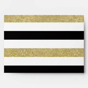 Enveloppe Black Strips