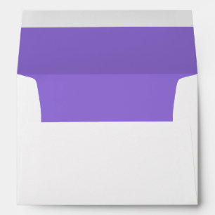 Enveloppe blanche, Linge pourpre moyen