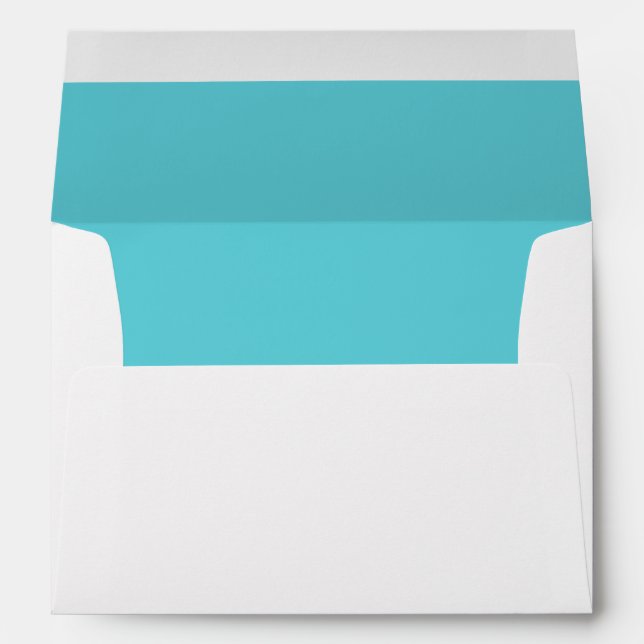 Enveloppe Bleu d'oeuf Robin (Dos (Bas))