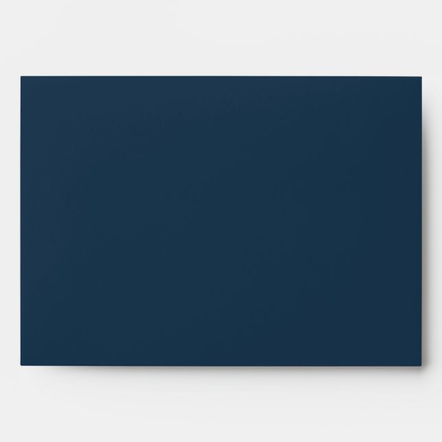 Enveloppe bleu marine 5x7 (Devant)