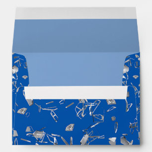 Enveloppe bleue