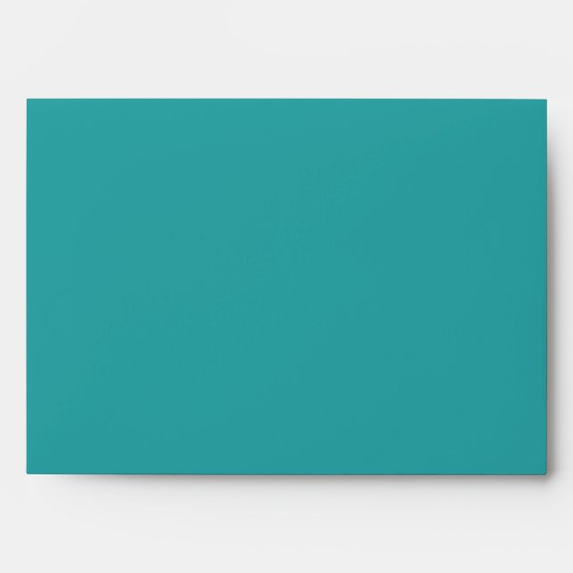 Enveloppe bleue et verte faite sur commande avec (Devant)