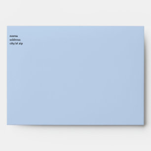 enveloppe bleue pâle