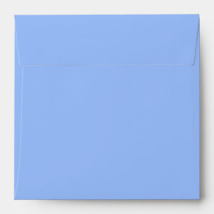 Enveloppe bleue pour assortir aux cartons d'invita