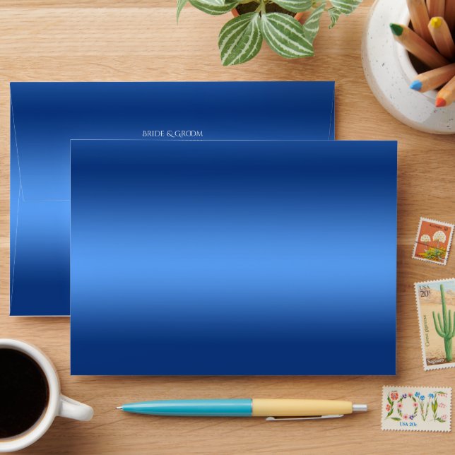 Enveloppe bleue simple (Desk)