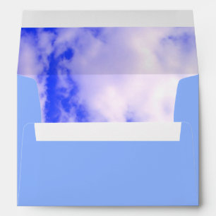 Enveloppe Blue Sky Plain élégant professionnel