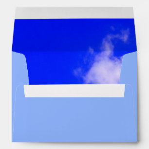 Enveloppe Blue Sky Plain élégant professionnel