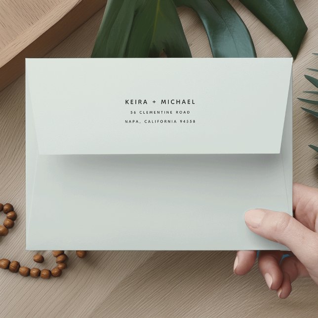 Enveloppe Boho Blooms Adresse de retour pré-imprimée (Créateur téléchargé)