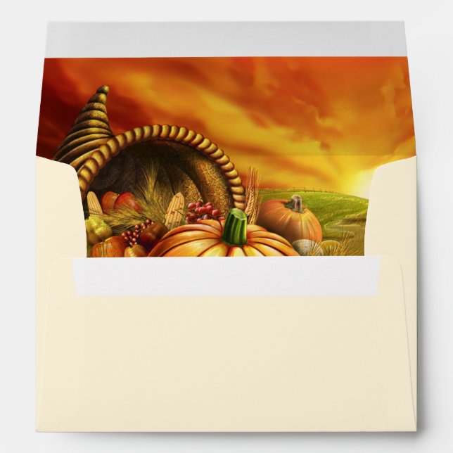 Enveloppe bon thanksgiving 2 (Dos (Bas))