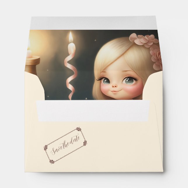 Enveloppe Bonne fille anniversaire 01 (Dos (Bas))