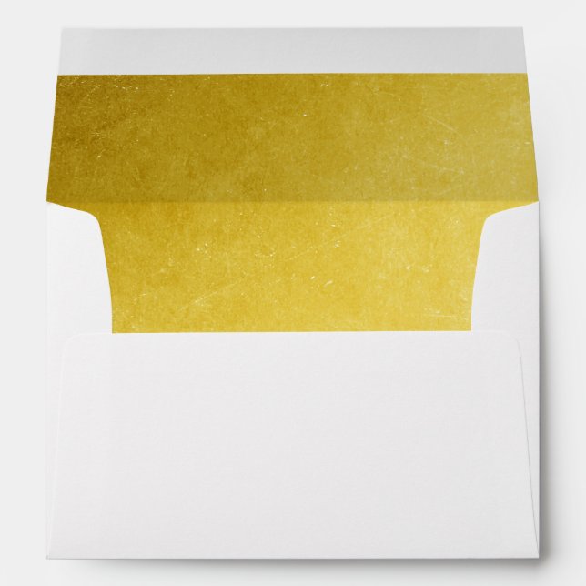 Enveloppe Bordée d'or de Faux (Dos (Bas))