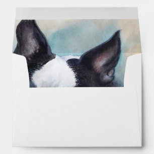 Enveloppe Boston Terrier