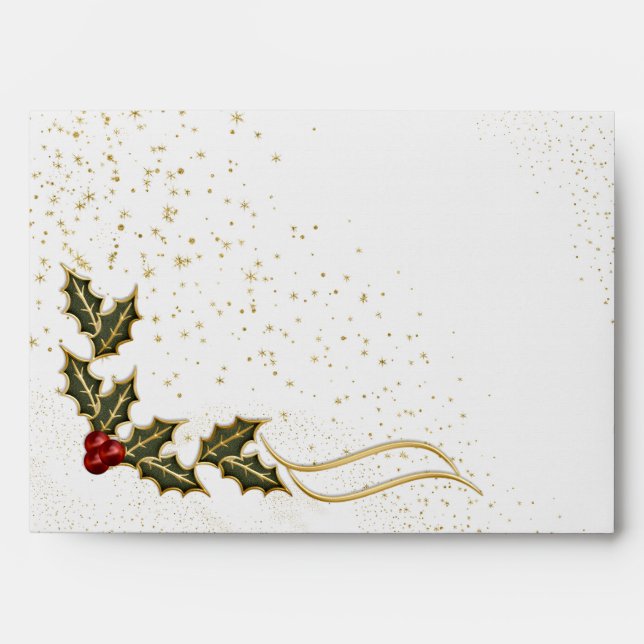 Enveloppe Bouges de Holly Be Joyeux avec Or (Devant)