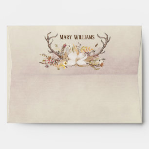 Enveloppe Bouquet de cerfs Antlers