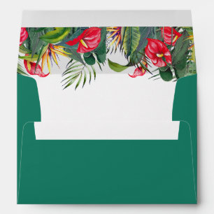 Enveloppe Bouquet de fleurs à thème de Noël