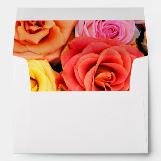 Enveloppe Bouquet Mariage (Dos (Bas))