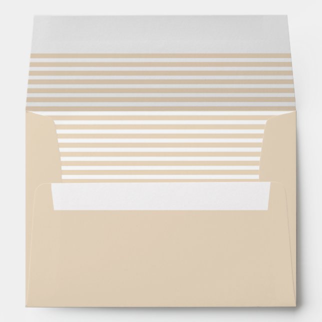 Enveloppe Bousculé et blanc (Dos (Bas))