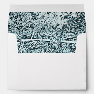 Enveloppe Branches Bleues Et Berries Adresses Mariages