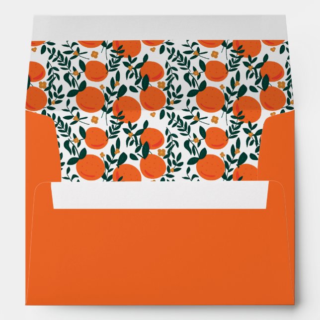 Enveloppe Brise orange (Dos (Bas))