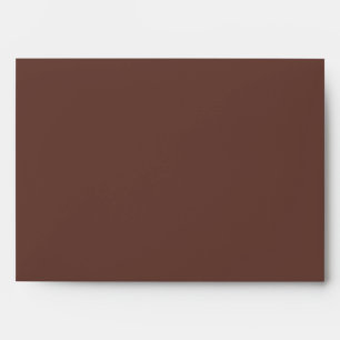 Enveloppe Brown et crème de coutume avec l'adresse
