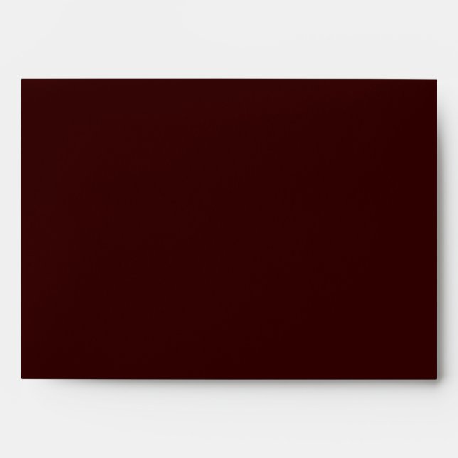 Enveloppe Brown monogramme (Devant)
