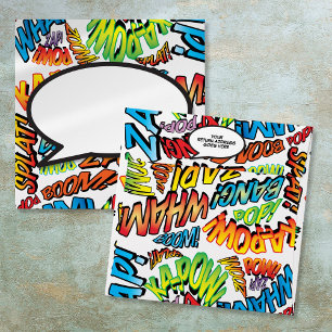 Enveloppe Bulle de Texte de Bande Dessinée Moderne Drôle Adr
