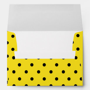 Enveloppe Bumblebee Black Spots Jaune Bumble Bee Animal