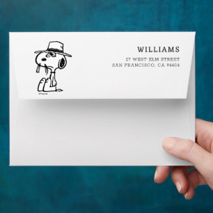 Enveloppe cacahuètes   C'est le Frère Spike de Snoopy