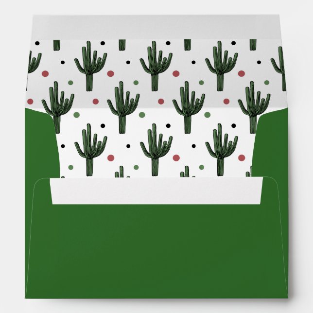 Enveloppe Cactus (Dos (Bas))