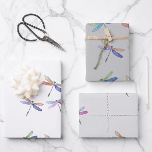 Enveloppe cadeau dragonfly   Trois feuilles   Aqua