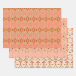 Enveloppe cadeau fantaisie de trois feuilles