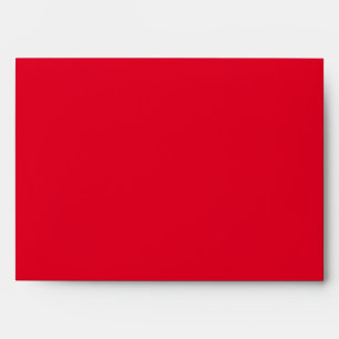 Enveloppe Cadmium Rouge couleur solide