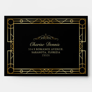Enveloppe Cadre décoratif Black Gold Embellising