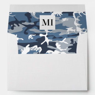 Enveloppe Camo Bleu, Camouflage Hiver, Camouflage Neige, Mil