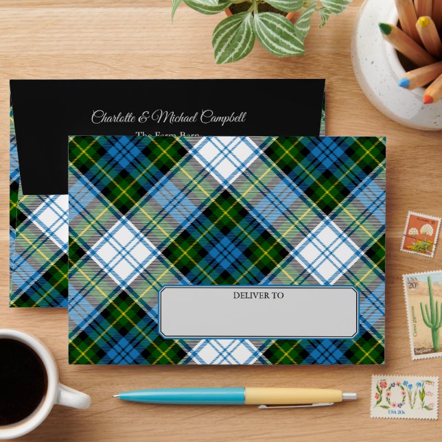 Enveloppe Campbell Dress Tartan (Desk)