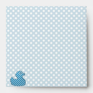 Enveloppe canard bleu